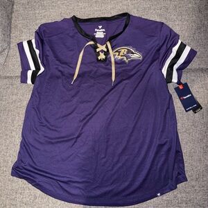 Ravens Purple and White Jersey